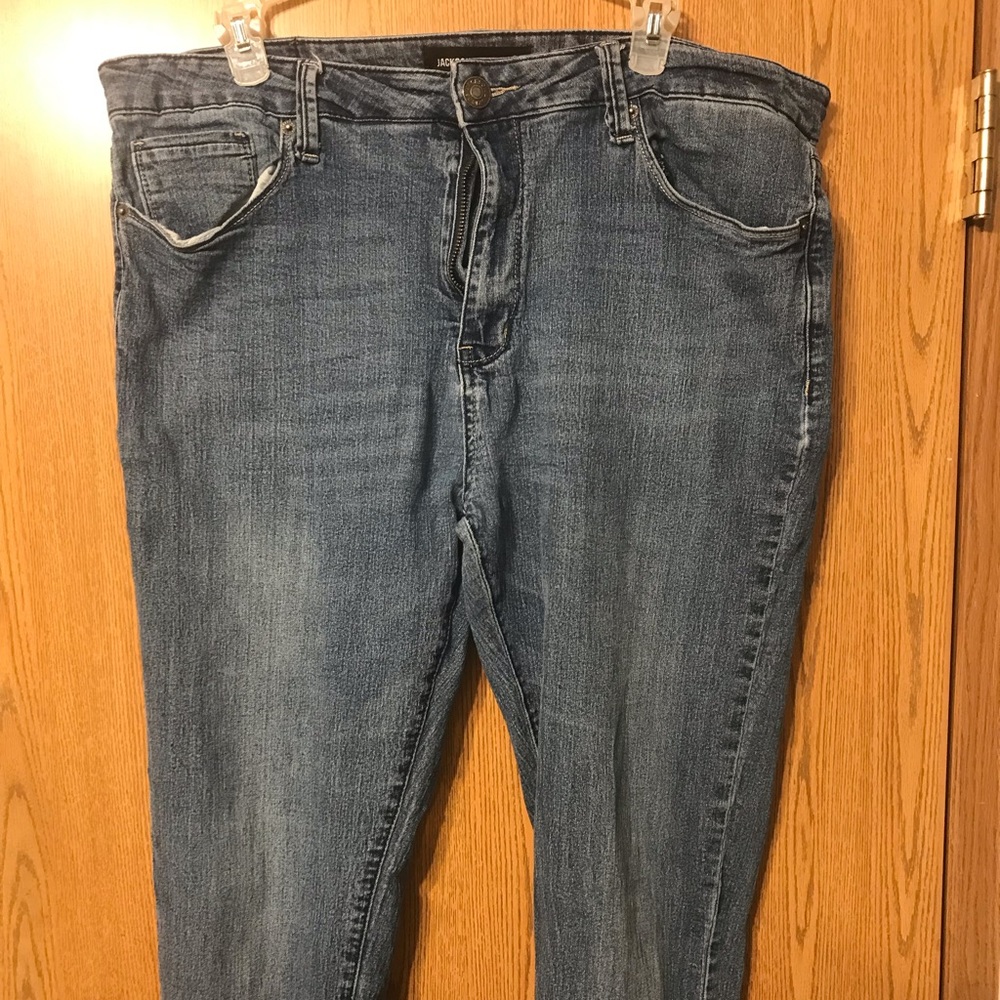 Mens Jackson & Driggs Skinny Jeans Sz 38x30